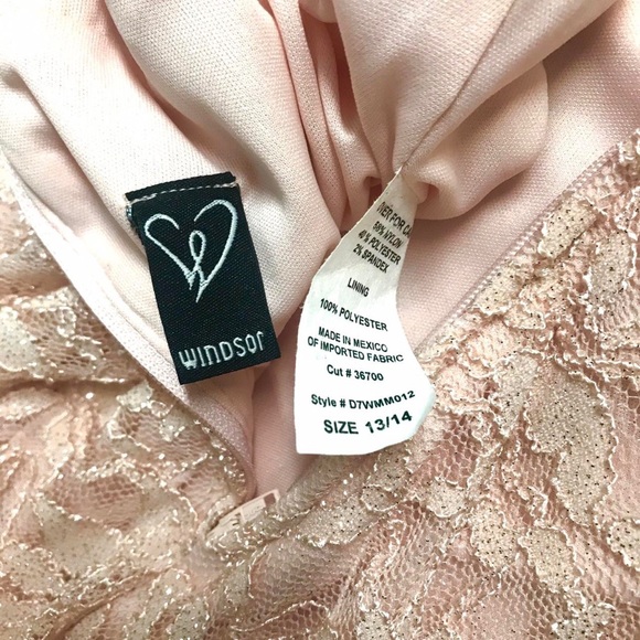 Barbie Baby Pink Halter Prom Dress - Picture 3 of 4